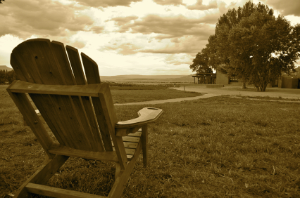 adirondack-chair-and-landscape