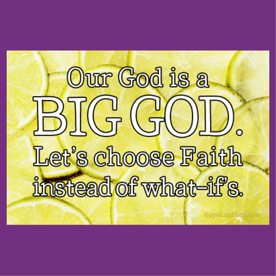 Our God is a BIG GOD