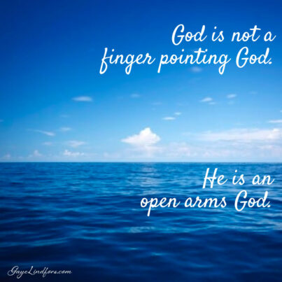 He is an Open Arms God