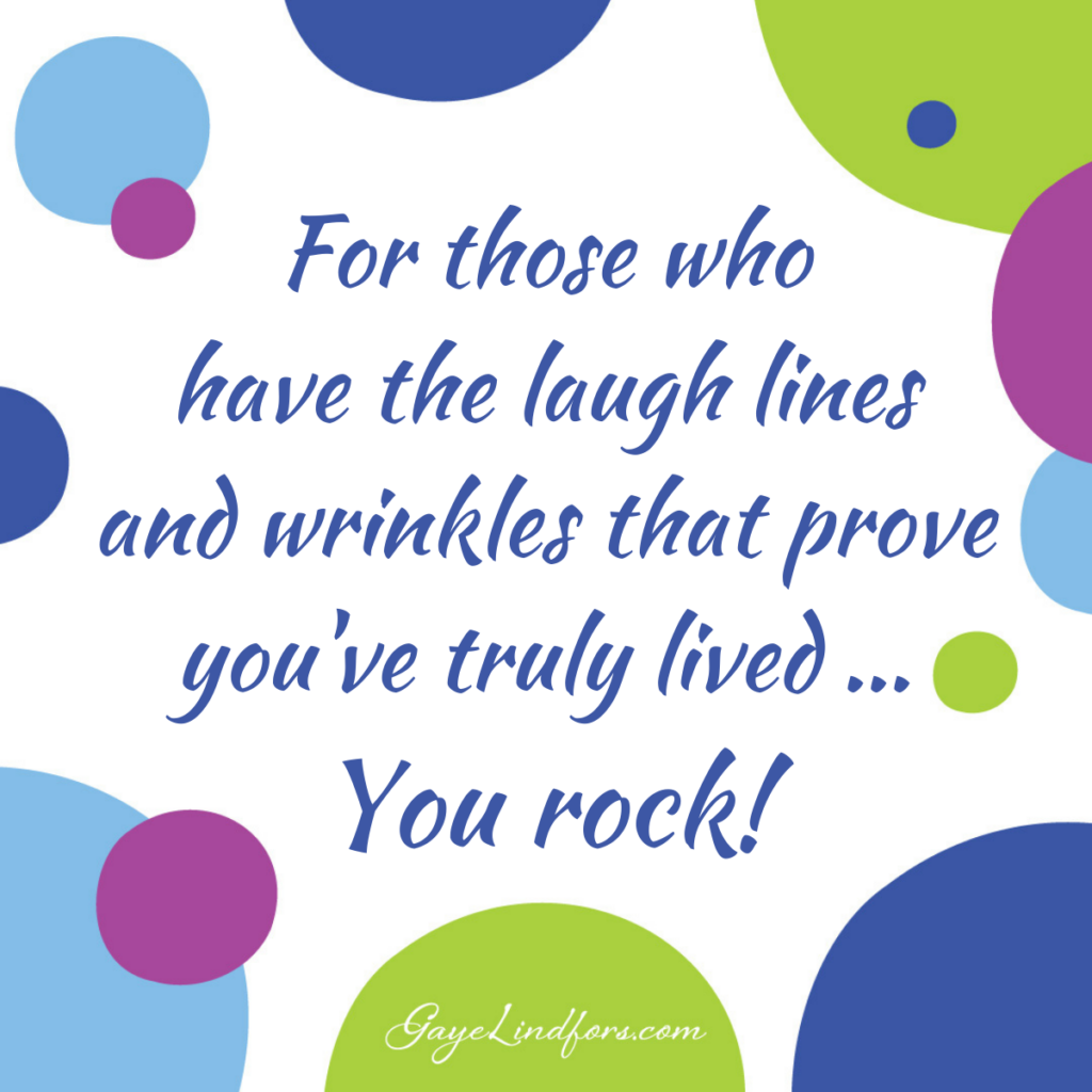 Laugh lines wrinkles FB