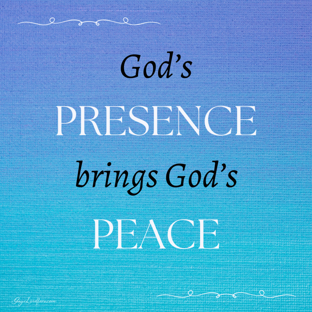 Presence and Peace FB post