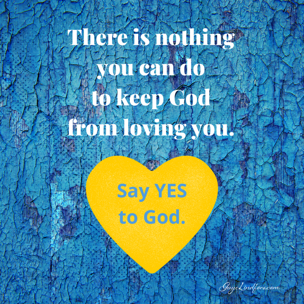 Nothing keeps God from loving you FB.