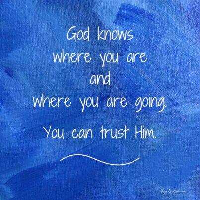 He Knows Where You’re Going