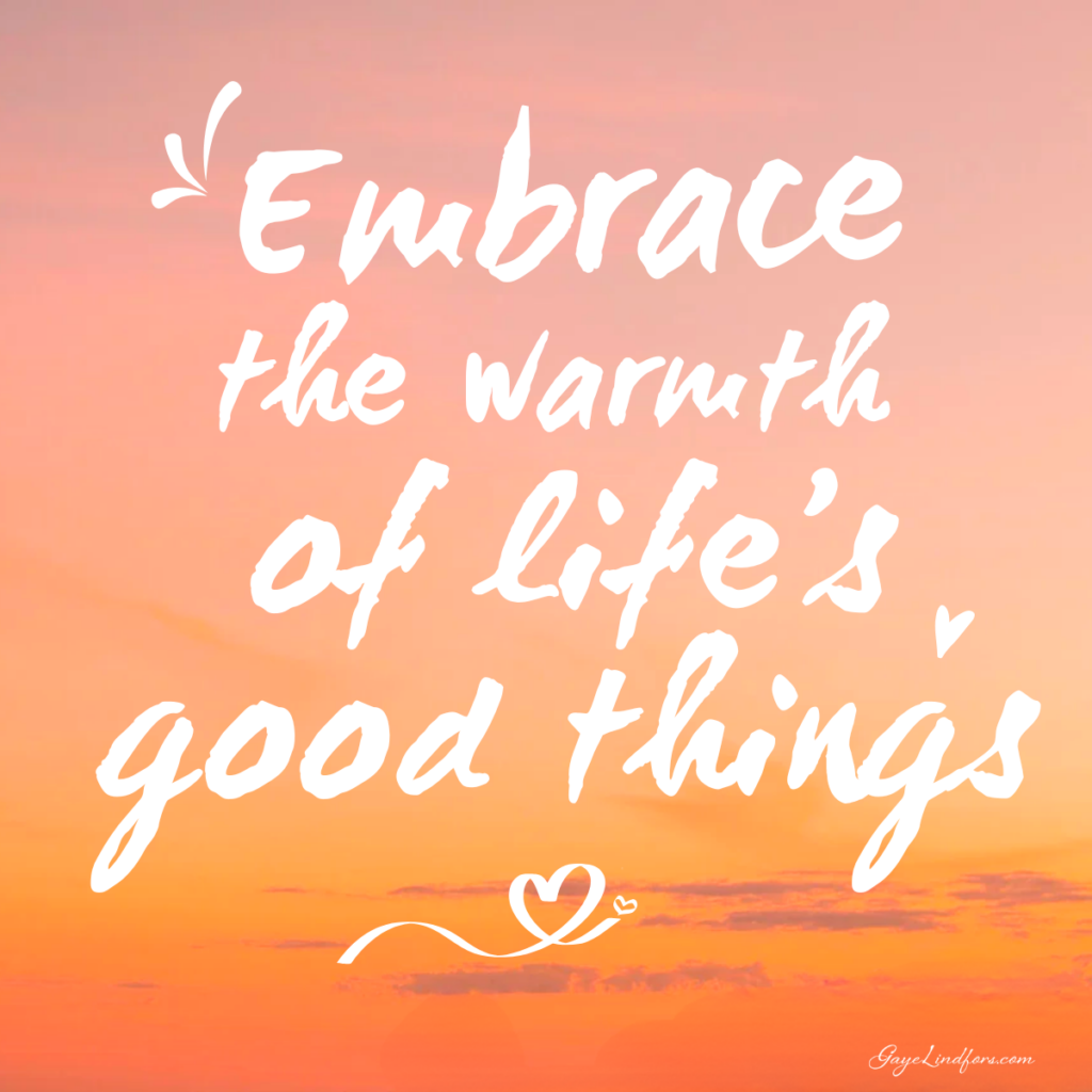 Embrace good things FB