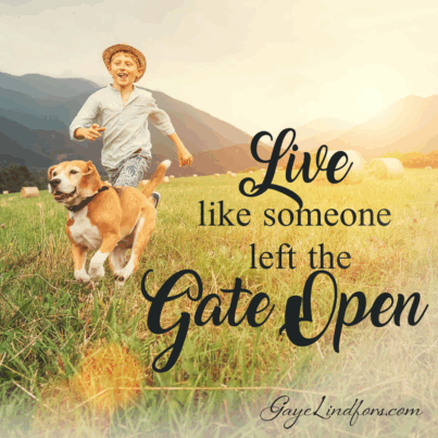 Live Like the Gate’s Open