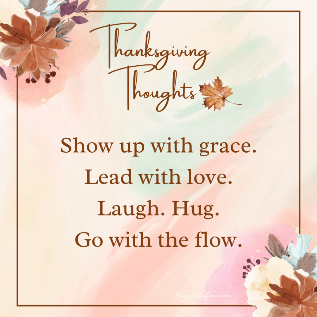 Thanksgiving Thoughts